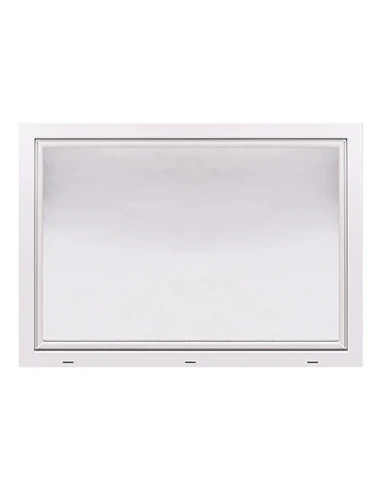 Kunststoff Kellerfenster Stallfenster Garagenfenster PREMIUM 1400 x 1000 mm