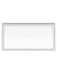 Kunststoff Kellerfenster Stallfenster Garagenfenster PREMIUM 1500 x 800 mm 2