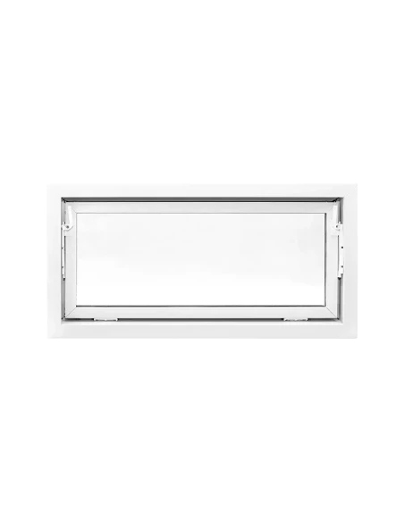 Kunststoff Kellerfenster Stallfenster Garagenfenster STANDARD 1000 x 500 mm