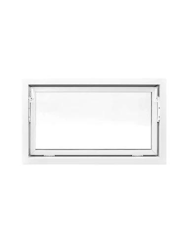 Kunststoff Kellerfenster Stallfenster Garagenfenster STANDARD 1000 x 600 mm