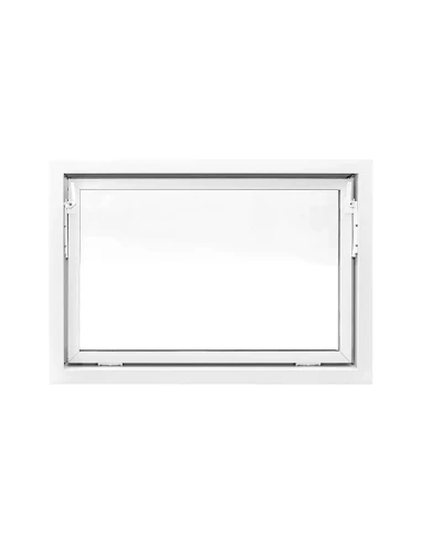 Kunststoff Kellerfenster Stallfenster Garagenfenster STANDARD 1000 x 700 mm