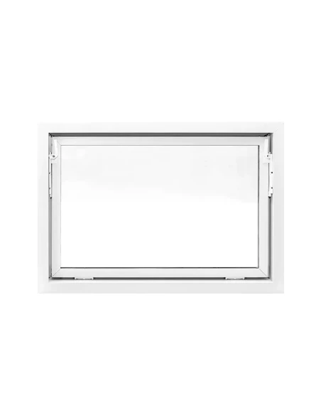 Kunststoff Kellerfenster Stallfenster Garagenfenster STANDARD 1000 x 700 mm