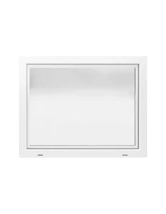 Kunststoff Kellerfenster Stallfenster Garagenfenster STANDARD 1000 x 800 mm