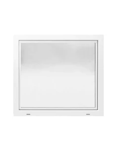 Kunststoff Kellerfenster Stallfenster Garagenfenster STANDARD 1000 x 900 mm