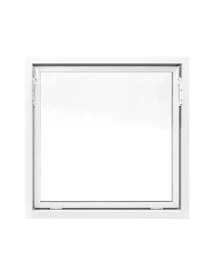 Kunststoff Kellerfenster Stallfenster Garagenfenster STANDARD 1000 x 1000 mm 2