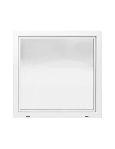 Kunststoff Kellerfenster Stallfenster Garagenfenster STANDARD 1000 x 1000 mm