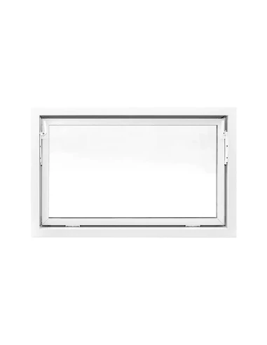 Kunststoff Kellerfenster Stallfenster Garagenfenster STANDARD 1100 x 700 mm