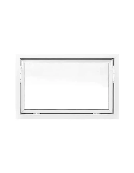 Kunststoff Kellerfenster Stallfenster Garagenfenster STANDARD 1100 x 700 mm
