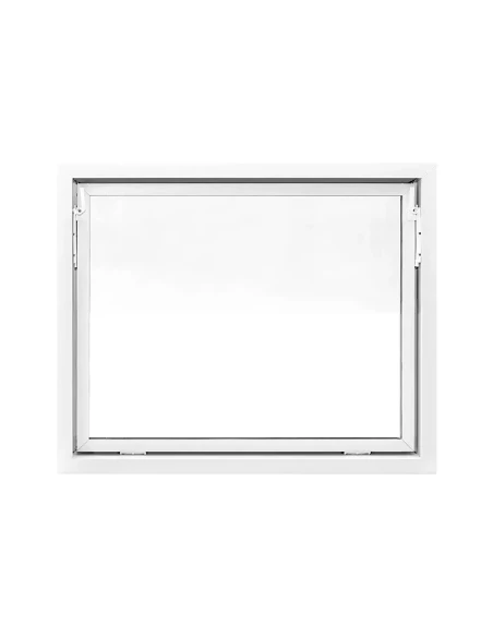 Kunststoff Kellerfenster Stallfenster Garagenfenster STANDARD 1100 x 900 mm