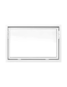 Kunststoff Kellerfenster Stallfenster Garagenfenster STANDARD 1200 x 800 mm 2