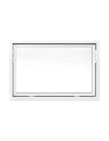 Kunststoff Kellerfenster Stallfenster Garagenfenster STANDARD 1200 x 800 mm