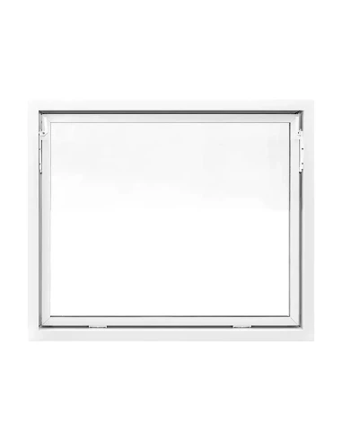 Kunststoff Kellerfenster Stallfenster Garagenfenster STANDARD 1200 x 1000 mm