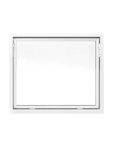 Kunststoff Kellerfenster Stallfenster Garagenfenster STANDARD 1200 x 1000 mm