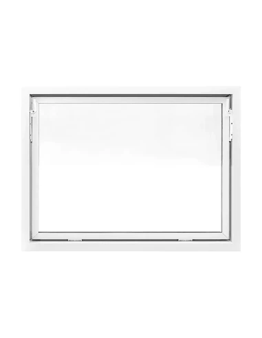 Kunststoff Kellerfenster Stallfenster Garagenfenster STANDARD 1200 x 900 mm