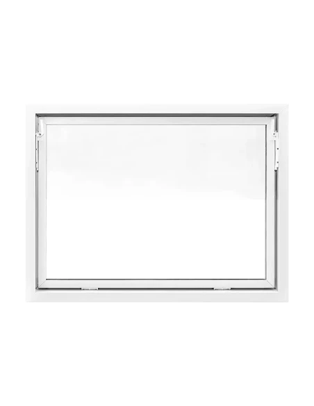 Kunststoff Kellerfenster Stallfenster Garagenfenster STANDARD 1200 x 900 mm