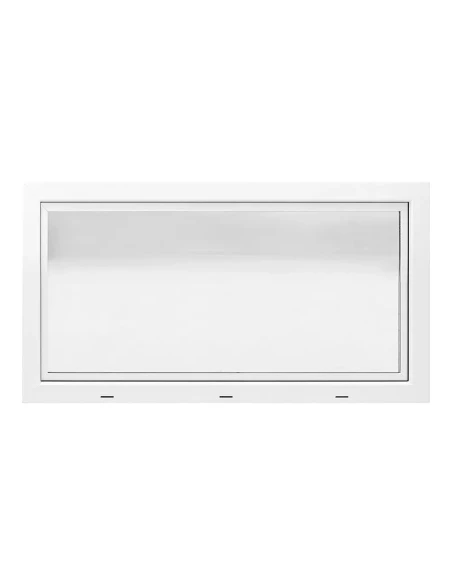 Kunststoff Kellerfenster Stallfenster Garagenfenster STANDARD 1300 x 700 mm