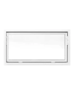 Kunststoff Kellerfenster Stallfenster Garagenfenster STANDARD 1300 x 700 mm 2