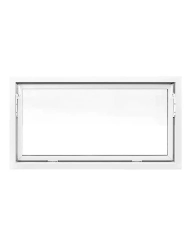 Kunststoff Kellerfenster Stallfenster Garagenfenster STANDARD 1300 x 700 mm