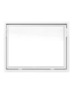 Kunststoff Kellerfenster Stallfenster Garagenfenster STANDARD 1300 x 800 mm 2