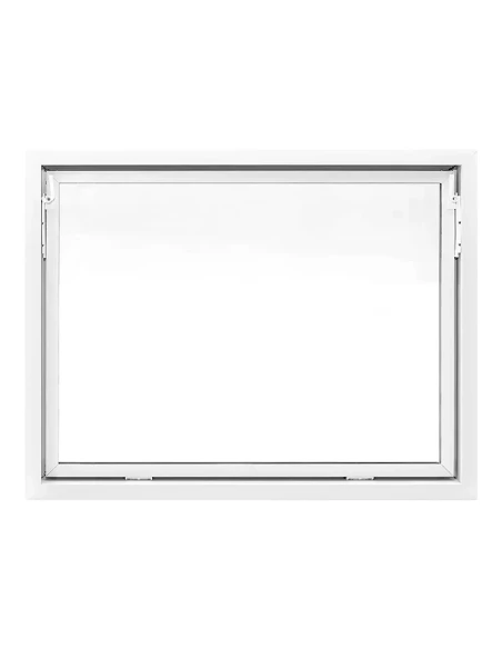 Kunststoff Kellerfenster Stallfenster Garagenfenster STANDARD 1300 x 800 mm