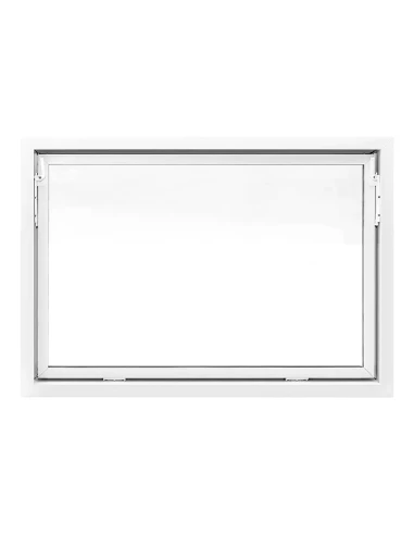 Kunststoff Kellerfenster Stallfenster Garagenfenster STANDARD 1300 x 900 mm