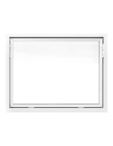 Kunststoff Kellerfenster Stallfenster Garagenfenster STANDARD 1300 x 1000 mm