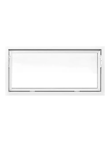 Kunststoff Kellerfenster Stallfenster Garagenfenster STANDARD 1400 x 700 mm