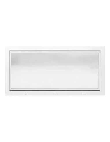 Kunststoff Kellerfenster Stallfenster Garagenfenster STANDARD 1400 x 700 mm