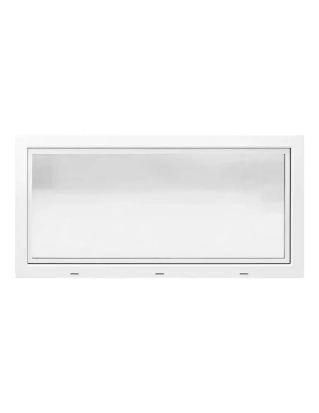 Kunststoff Kellerfenster Stallfenster Garagenfenster STANDARD 1400 x 700 mm