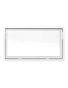 Kunststoff Kellerfenster Stallfenster Garagenfenster STANDARD 1400 x 800 mm 2