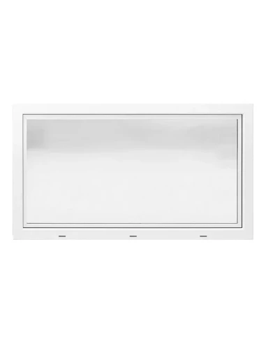 Kunststoff Kellerfenster Stallfenster Garagenfenster STANDARD 1400 x 800 mm