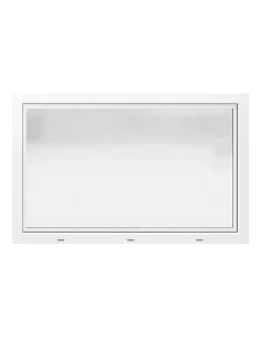 Kunststoff Kellerfenster Stallfenster Garagenfenster STANDARD 1400 x 900 mm