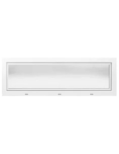 Kunststoff Kellerfenster Stallfenster Garagenfenster STANDARD 1500 x 500 mm