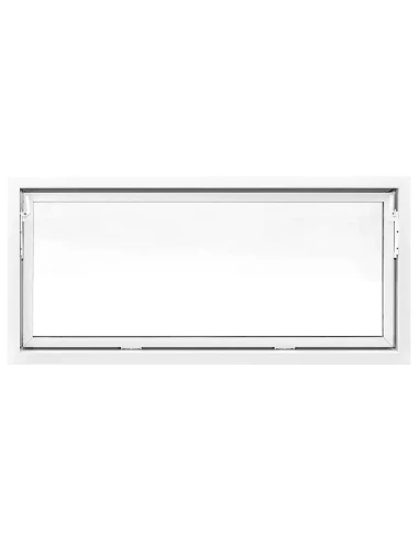 Kunststoff Kellerfenster Stallfenster Garagenfenster STANDARD 1500 x 700 mm