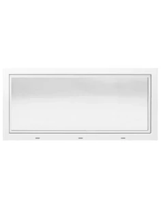 Kunststoff Kellerfenster Stallfenster Garagenfenster STANDARD 1500 x 700 mm