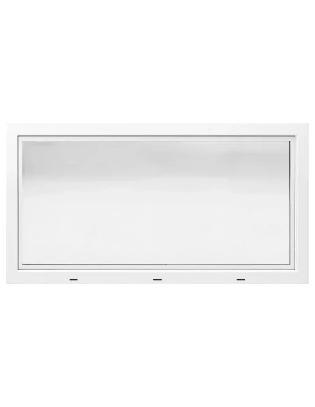 Kunststoff Kellerfenster Stallfenster Garagenfenster STANDARD 1500 x 800 mm