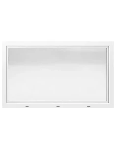 Kunststoff Kellerfenster Stallfenster Garagenfenster STANDARD 1500 x 900 mm