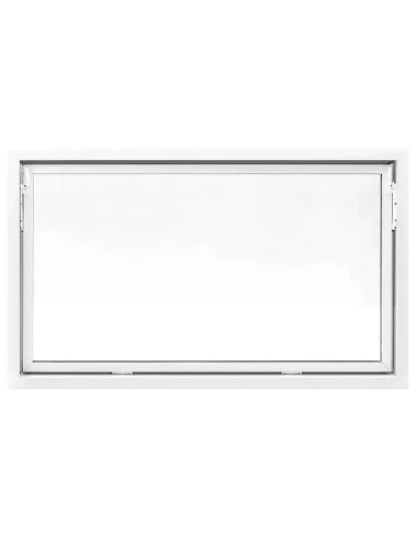 Kunststoff Kellerfenster Stallfenster Garagenfenster STANDARD 1500 x 900 mm