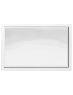 Kunststoff Kellerfenster Stallfenster Garagenfenster STANDARD 1500 x 1000 mm