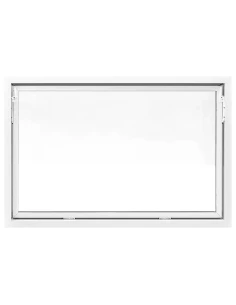 Kunststoff Kellerfenster Stallfenster Garagenfenster STANDARD 1500 x 1000 mm 2