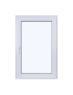 Kunststofffenster DREH/KIPP 800 x 1200 mm Zweifachverglasung Weiß - SOFORT VERFÜGBAR