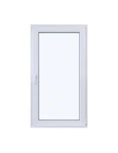 Kunststofffenster DREH/KIPP 800 x 1450 mm Zweifachverglasung Weiß - SOFORT VERFÜGBAR