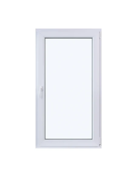 Kunststofffenster DREH/KIPP 800 x 1450 mm Zweifachverglasung Weiß - SOFORT VERFÜGBAR