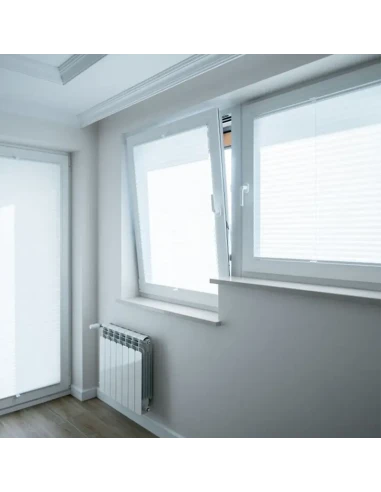 Kunststofffenster DREH/KIPP 1000 x 1450 mm Zweifachverglasung Weiß - SOFORT VERFÜGBAR