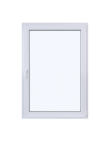 Kunststofffenster DREH/KIPP 1000 x 1450 mm Zweifachverglasung Weiß - SOFORT VERFÜGBAR