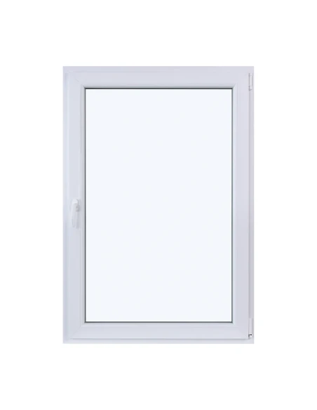 Kunststofffenster DREH/KIPP 1000 x 1450 mm Zweifachverglasung Weiß - SOFORT VERFÜGBAR