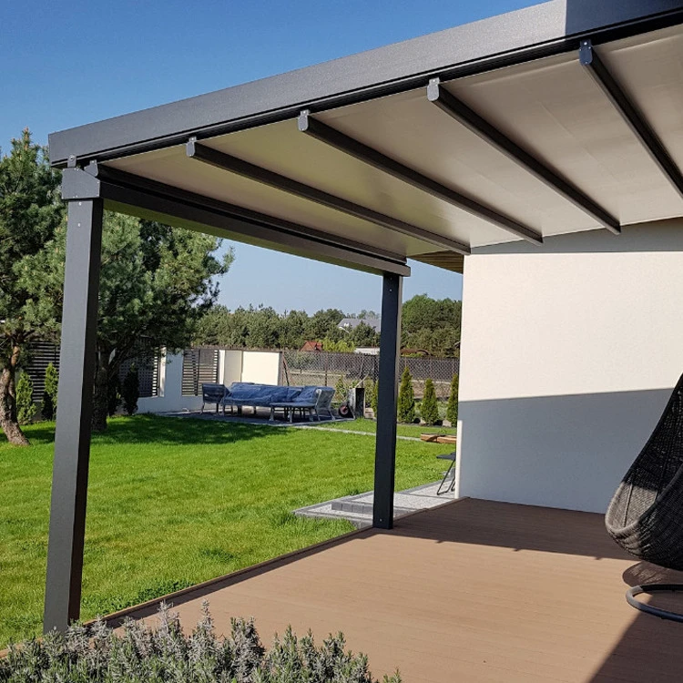 Pergola Freistehend 3000 x 5000 mm - Stoff-Pergola
