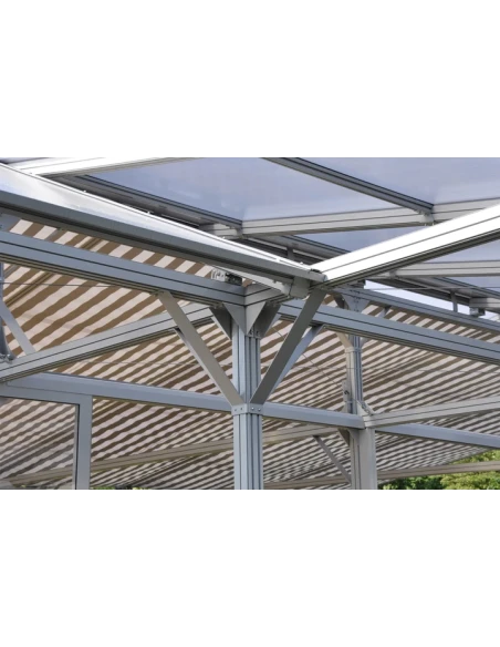 Pergola Freistehend 3000 x 5000 mm - Stoff-Pergola
