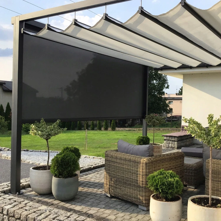 Pergola Wandmontage 2500 x 3000 mm - Lamellen-Pergola