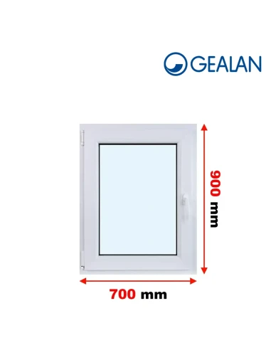 Kunststofffenster PVC Fenster 70x90 cm DREH/KIPP Gealan S 8000